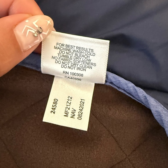 Peter Millar Navy Suffolk Quilted Travel Coat - Picture 7 of 12